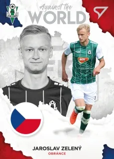 Zelený Jaroslav SportZoo Fortuna Liga 2021-22  II.série Against the World č.AW05