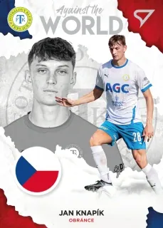 Knapík Jan SportZoo Fortuna Liga 2021-22  II.série Against the World č.AW14