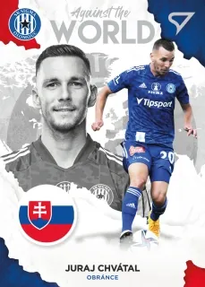 Chvátal Juraj SportZoo Fortuna Liga 2021-22  II.série Against the World-SVK č.AW21