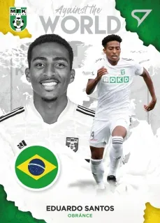 Santos Eduardo SportZoo Fortuna Liga 2021-22  II.série Against the World-BRA č.AW23