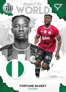 Bassey Fortune SportZoo Fortuna Liga 2021-22  II.série Against the World-NGA č.AW28