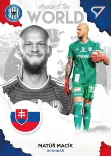 Macík Matúš SportZoo Fortuna Liga 2021-22  II.série Against the World-SVK č.AW30