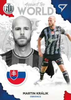 Králik Martin SportZoo Fortuna Liga 2021-22  II.série Against the World-SVK č.AW31