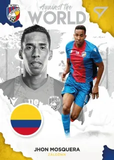 Mosquera Jhon SportZoo Fortuna Liga 2021-22  II.série Against the World-COL č.AW34