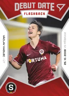 Kadlec Václav SportZoo Fortuna Liga 2021-22  II.série Debut Date Flashback č.DF1