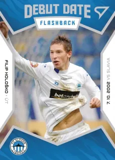Hološko Filip SportZoo Fortuna Liga 2021-22  II.série Debut Date Flashback č.DF3