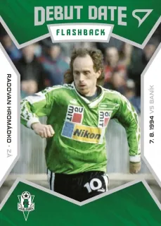 Hromádko Radovan SportZoo Fortuna Liga 2021-22  II.série Debut Date Flashback č.DF4