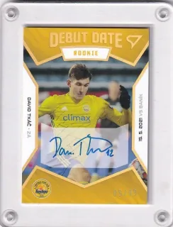 Tkáč David SportZoo Fortuna Liga 2021-22  II.série Debut Date Rookie /99 č.DR11