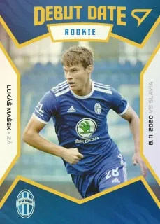 Mašek Lukáš SportZoo Fortuna Liga 2021-22  II.série Debut Date Rookie /199 č.DR13