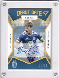 Mašek Lukáš SportZoo Fortuna Liga 2021-22  II.série Debut Date Rookie /99 č.DR13