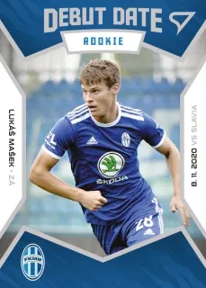 Mašek Lukáš SportZoo Fortuna Liga 2021-22  II.série Debut Date Rookie č.DR13