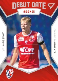 Červ Lukáš SportZoo Fortuna Liga 2021-22  II.série Debut Date Rookie č.DR14