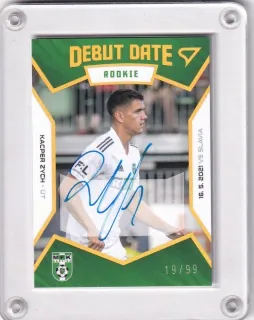 Zych Kacper SportZoo Fortuna Liga 2021-22  II.série Debut Date Rookie /99 č.DR17