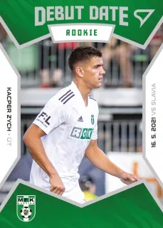 Zych Kacper SportZoo Fortuna Liga 2021-22  II.série Debut Date Rookie č.DR17