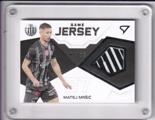 Mršić Matej SportZoo Fortuna Liga 2021-22  II.série Game Jersey /99 č.GJ-MM