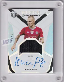 Hora Jakub SportZoo Fortuna Liga 2021-22  II.série Imperial Scripted Memorabilia - Štucne x/25 č.IM-JH