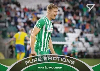 Koubek Matěj SportZoo Fortuna Liga 2021-22  II.série Pure Emotions č.PE-05