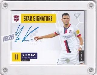 Türk Yilmaz Kubilay SportZoo Fortuna Liga 2021-22 Star Signature Level 1 - /80 č.S1-KY