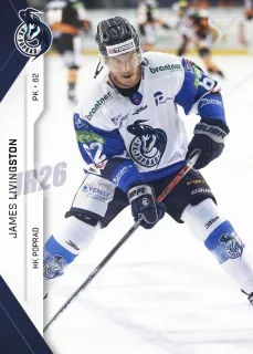 Livingston James SportZoo Tipos Extraliga 2021-22 č.30