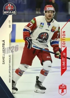 Ventelä Sameli SportZoo Tipos Extraliga 2021-22 Red /35 č.188