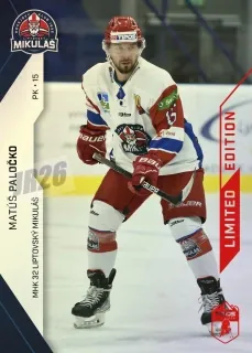 Paločko Matúš SportZoo Tipos Extraliga 2021-22 Red /35 č.194