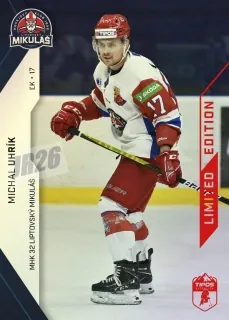 Uhrík Michal SportZoo Tipos Extraliga 2021-22 Red /35 č.196