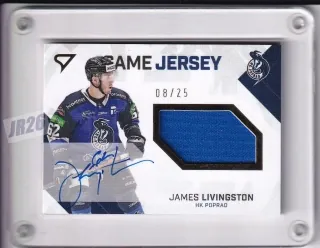 Livingston James SportZoo Tipos Extraliga 2021-22 Game Jersey /25 č.JS-JL