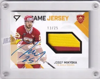Mikyska Josef SportZoo Tipos Extraliga 2021-22 Game Jersey /25 č.JS-JM