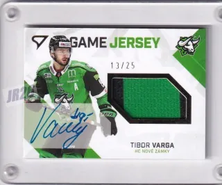 Varga Tibor SportZoo Tipos Extraliga 2021-22 Game Jersey /25 č.JS-TV
