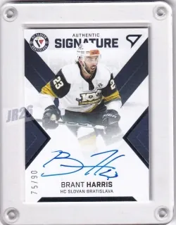Harris Brant SportZoo Tipos Extraliga 2021-22 Authentic Signature Level 1 -/90 č.SL1-BH