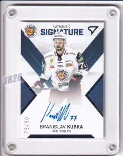 Kubka Branislav SportZoo Tipos Extraliga 2021-22 Authentic Signature Level 1 -/90 č.SL1-BK