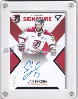 Sýkora Ján SportZoo Tipos Extraliga 2021-22 Authentic Signature Level 1 -/90 č.SL1-JS
