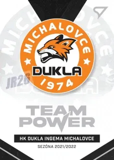 HC Dukla Ingema Michalovce SportZoo Tipos Extraliga 2021-22 Team Power č.TP-08