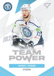 Tvrdoň Marek SportZoo Tipos Extraliga 2021-22 Team Power č.TP-15
