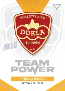 HK Dukla Trenčín SportZoo Tipos Extraliga 2021-22 Team Power č.TP-20