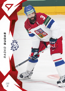 Radko Gudas  SportZoo ČR Rep. 2025 Red č.12