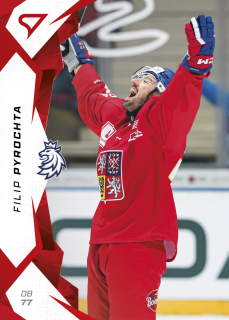 Filip Pyrochta  SportZoo ČR Rep. 2025 Red č.21