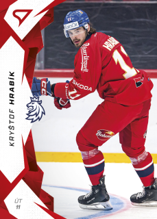 Kryštof Hrabík  SportZoo ČR Rep. 2025 Red č.34