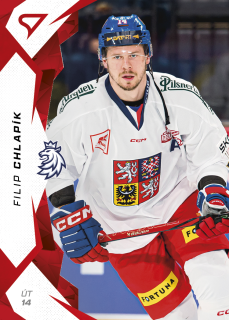 Filip Chlapík  SportZoo ČR Rep. 2025 Red č.35