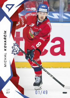 Michal Kovařčík  SportZoo ČR Rep. 2025 Blue č.45