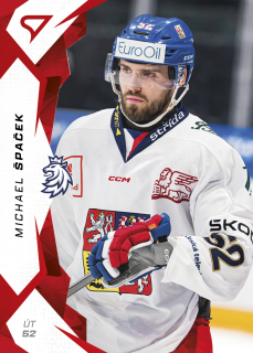 Michael Špaček  SportZoo ČR Rep. 2025 Red č.58