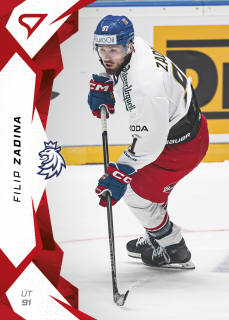 Filip Zadina  SportZoo ČR Rep. 2025 Red č.61