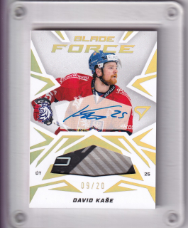  David Kaše SportZoo ČR Rep. 2025 Blade Force AUTO /20 č.BFS-DK
