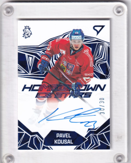  Pavel Kousal SportZoo ČR Rep. 2025 Homegrown Ice Stars AUTO /30 č.HSS-KU