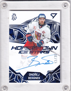Beránek Ondřej SportZoo ČR Rep. 2025 Homegrown Ice Stars AUTO /30 č.HSS-OB