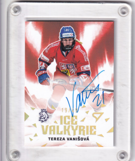 Vanišová Tereza SportZoo ČR Rep. 2025 Ice Valkyrie AUTO /49 č.IVS-TV