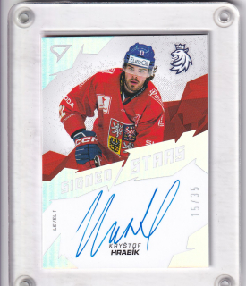 Hrabík Kryštof SportZoo ČR Rep. 2025 Signed Stars - Level 1 xx/35 č.SL1-KH