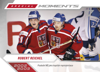 Robert Reichel  SportZoo ČR Rep. 2025 Special Moments č.SM-11