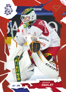 Dominik Pavlát SportZoo Hokejové Česko 2026 Base Scarled Red č.5