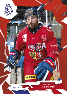 Michal Kempný SportZoo Hokejové Česko 2026 Base Scarled Red č.12